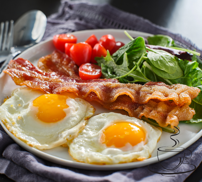 Café da manhã low carb